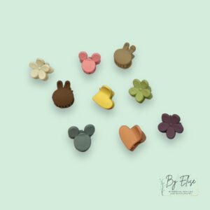 By Elise - haarclips - maat xs - diverse kleuren