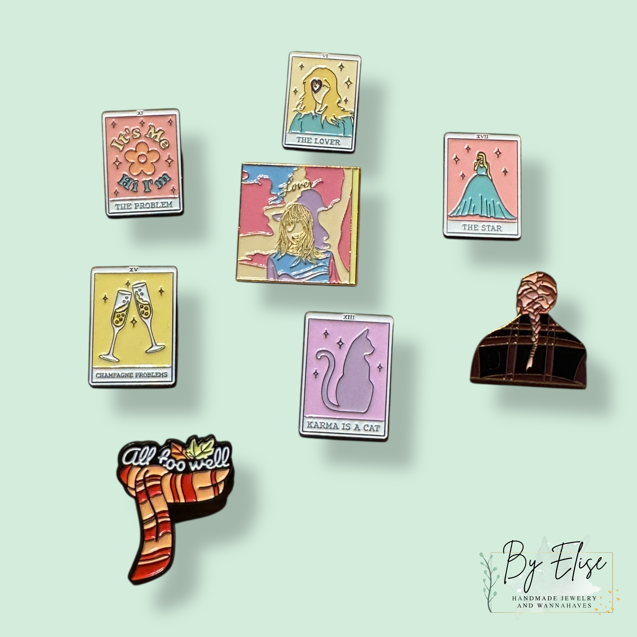 By Elise - pins - diverse soorten